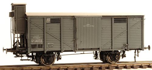 Ferro Train 855-044 - Austrian KkStB Gg 14059 Closed goods waggon, brakeman cab